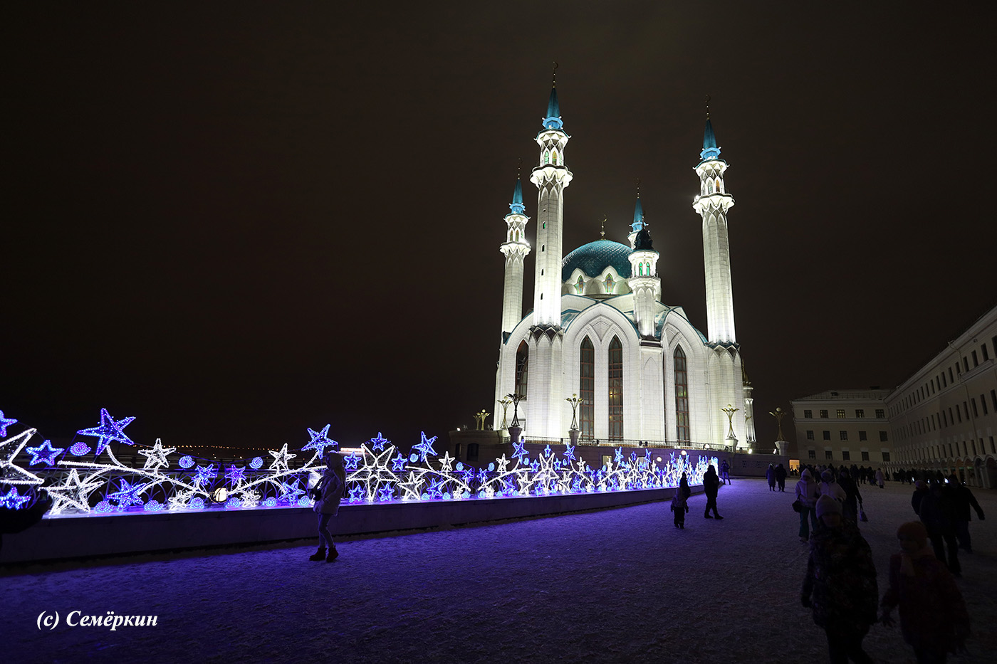 Новогодняя Казань - 2023 - Мечеть Кул-Шариф