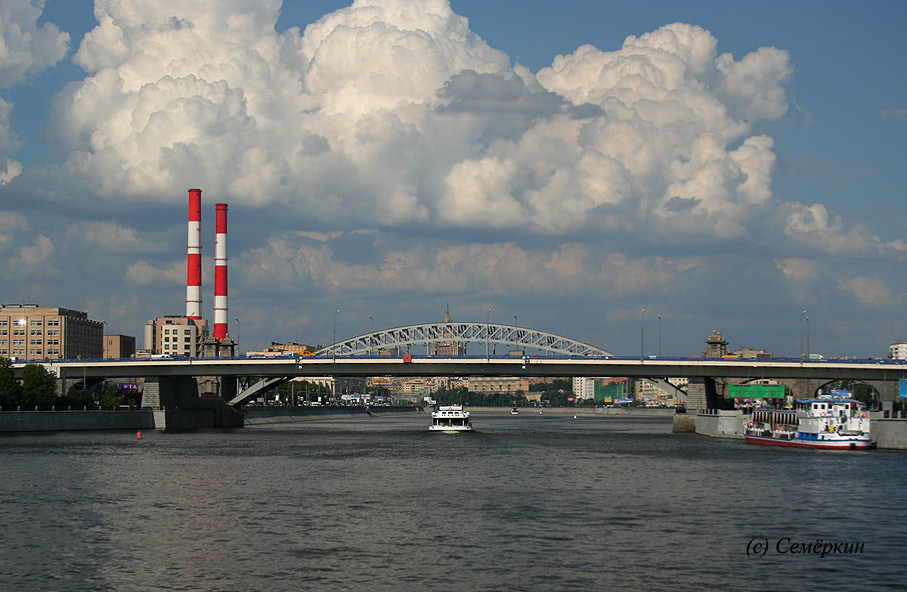 Москва река мост