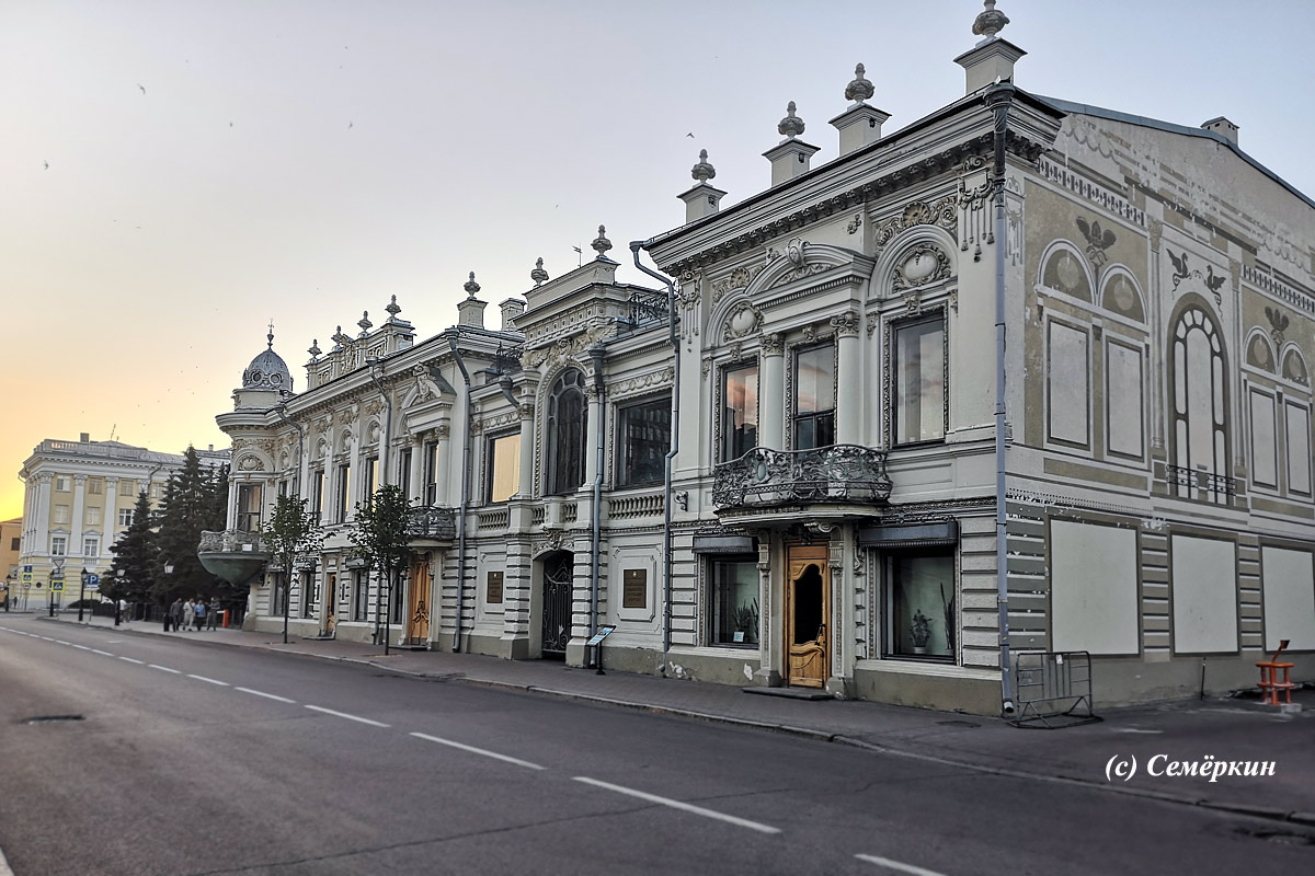 Дом Ушковой – бывшая ленинская, а ныне национальная библиотека Татарстана