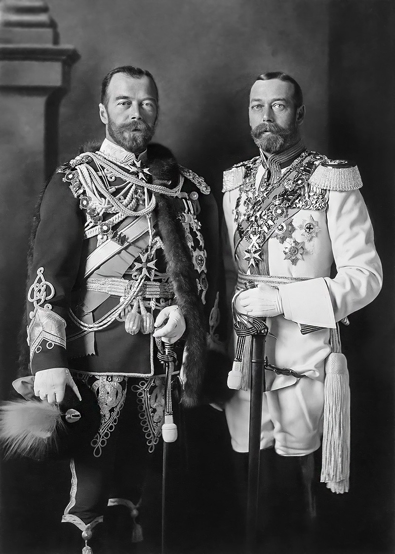 История России ХХ века глазами обывателя - 1913 год - Император Николай II и король Георг V