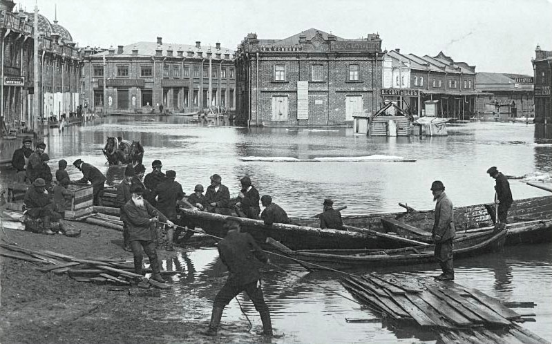 История России ХХ века глазами обывателя - 1914 год - Наводнение в Кургане