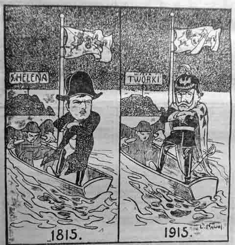История России ХХ века глазами обывателя - 1914 год - Карикатуры о Первой мировой войне