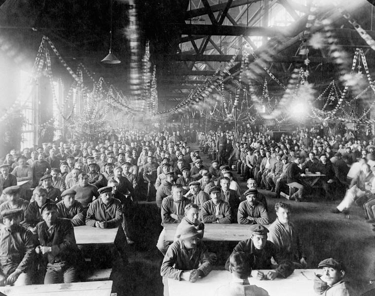 История России ХХ века - 1917 год - Лагерь для военнопленных в Амхерсте (декабрь 1916)