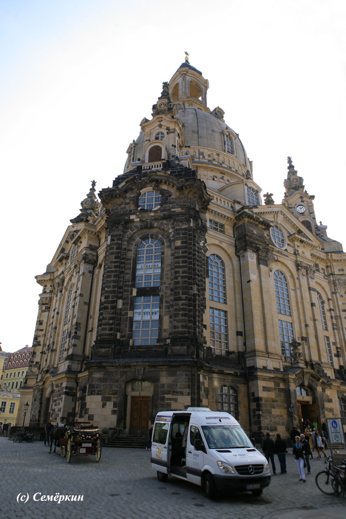 Солнечный Дрезден - Фрауэнкирхе Frauenkirche