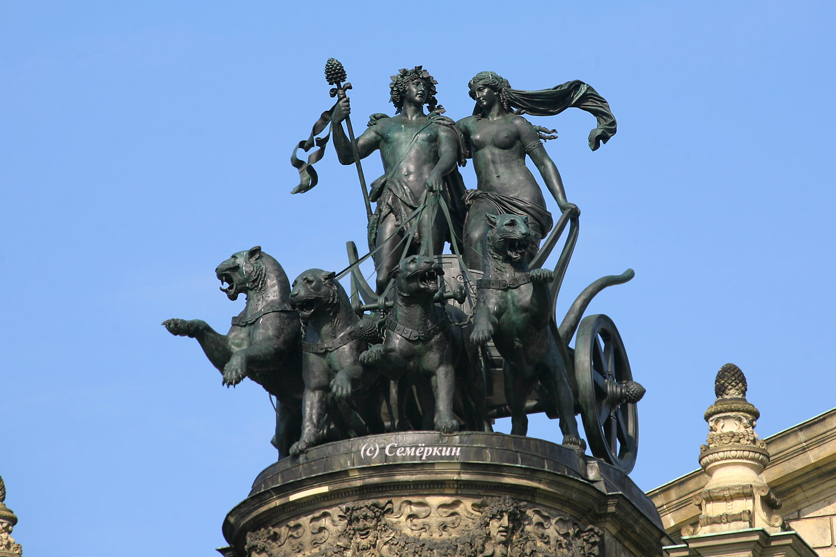 Солнечный Дрезден - Дрезденская опера