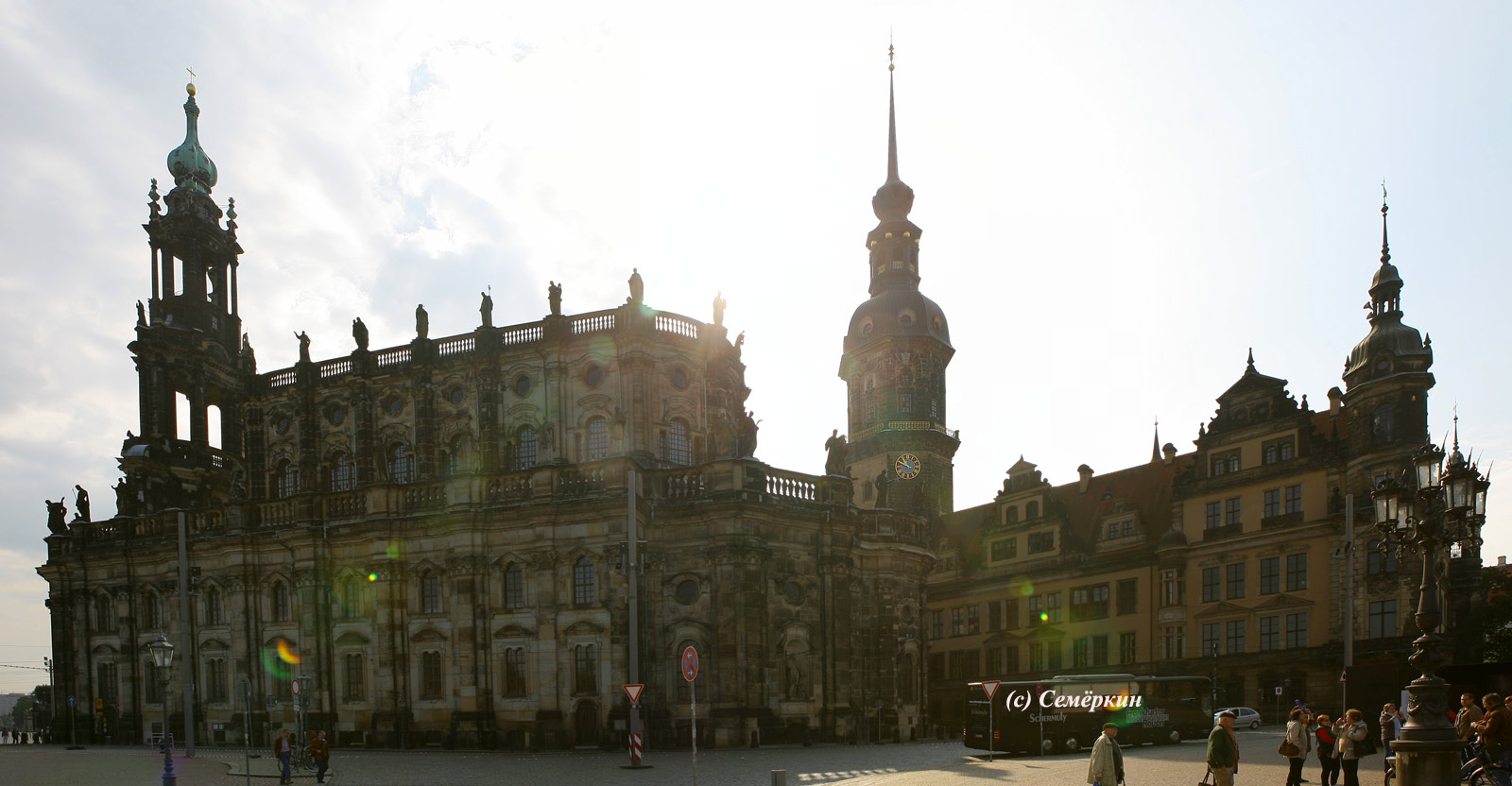 Солнечный Дрезден - Дрезденская Хофкирхе Hofkirche