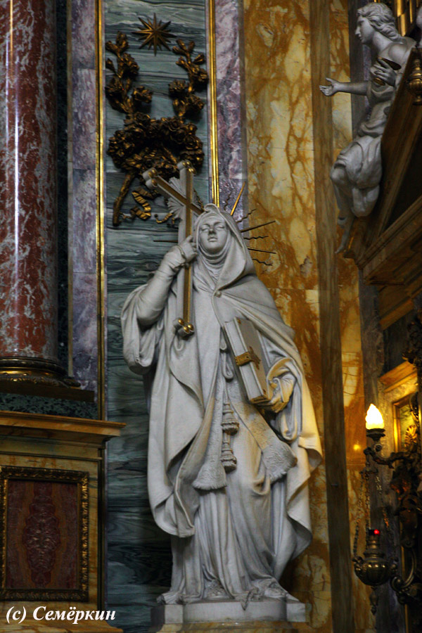 Рим - скульптура Святой Елены