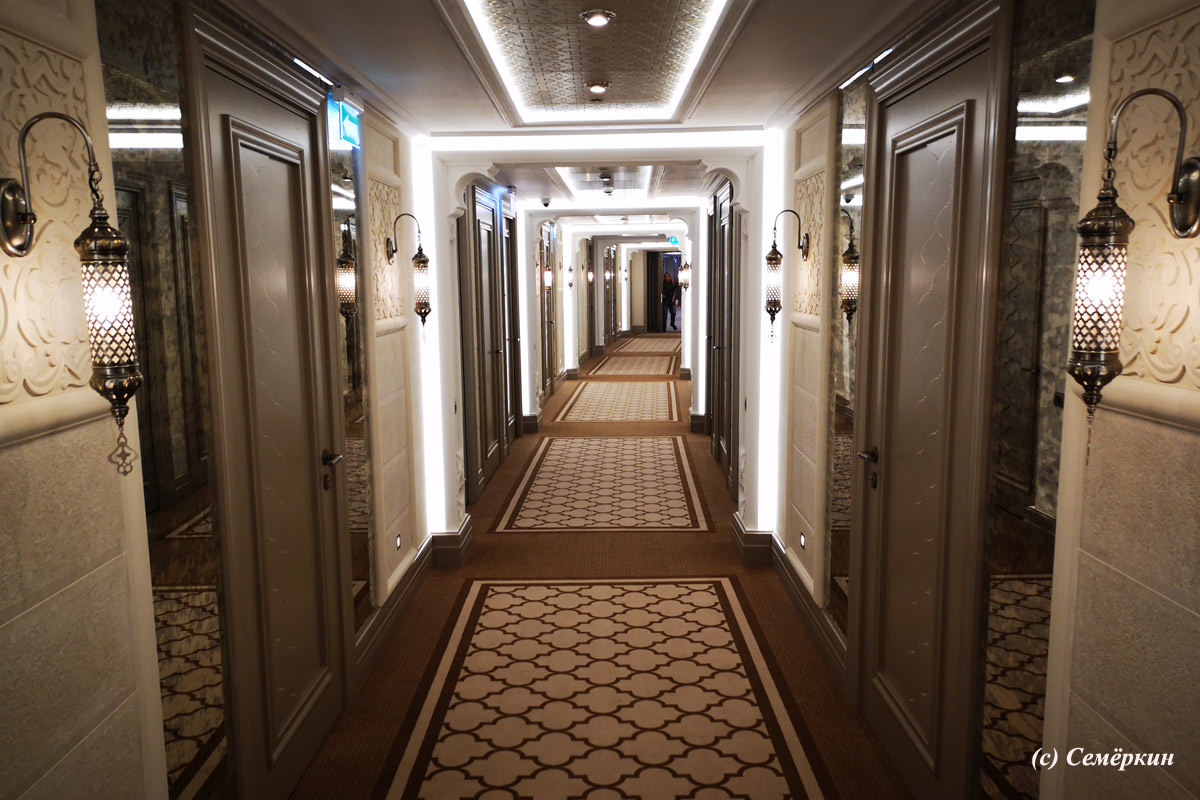 Пятизвёздочная сказка в отеле Кол Гали - Kol Gali Resort&SPA - Полукруглые коридоры