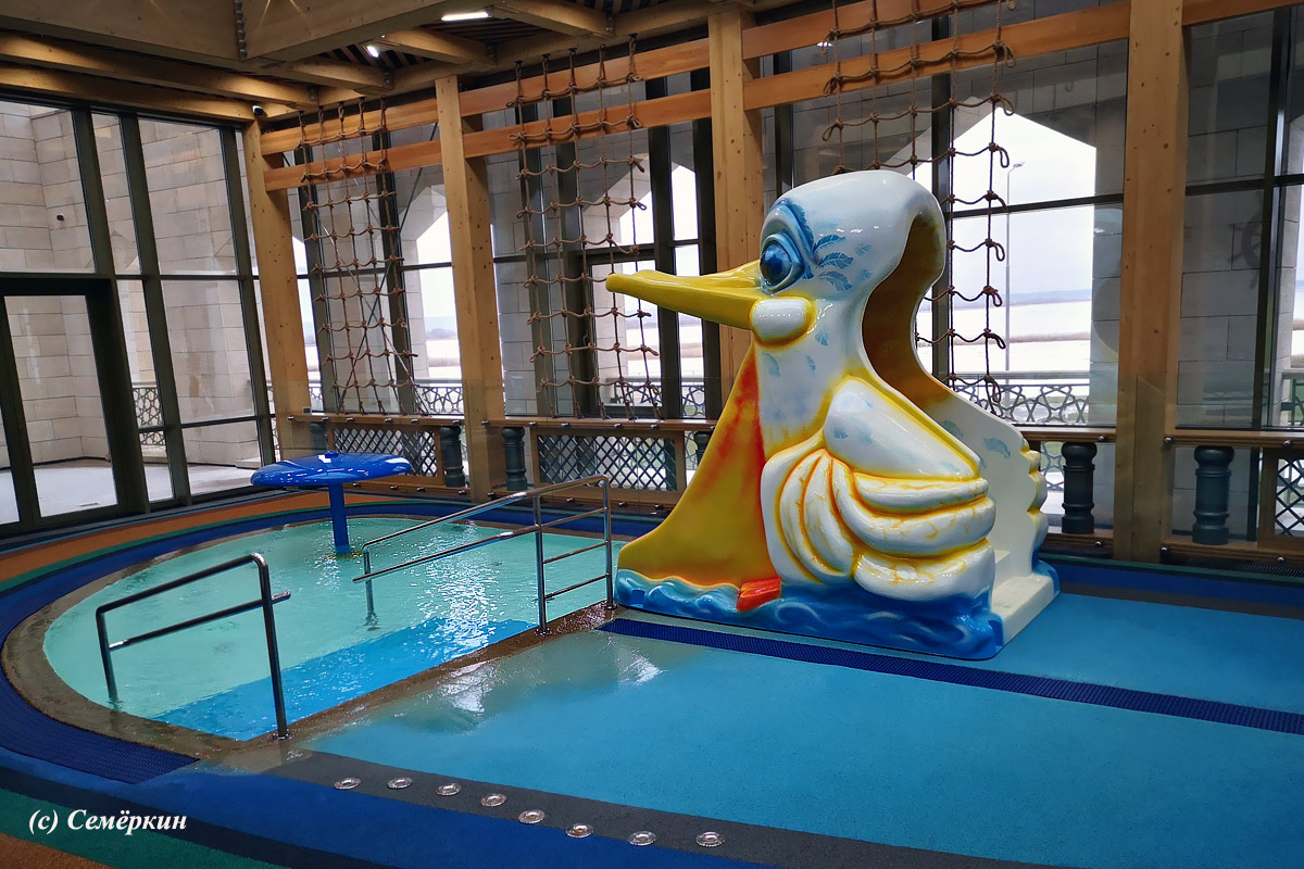 Пятизвёздочная сказка в отеле Кол Гали - Kol Gali Resort&SPA - Детский бассейн с горкой-утёнком