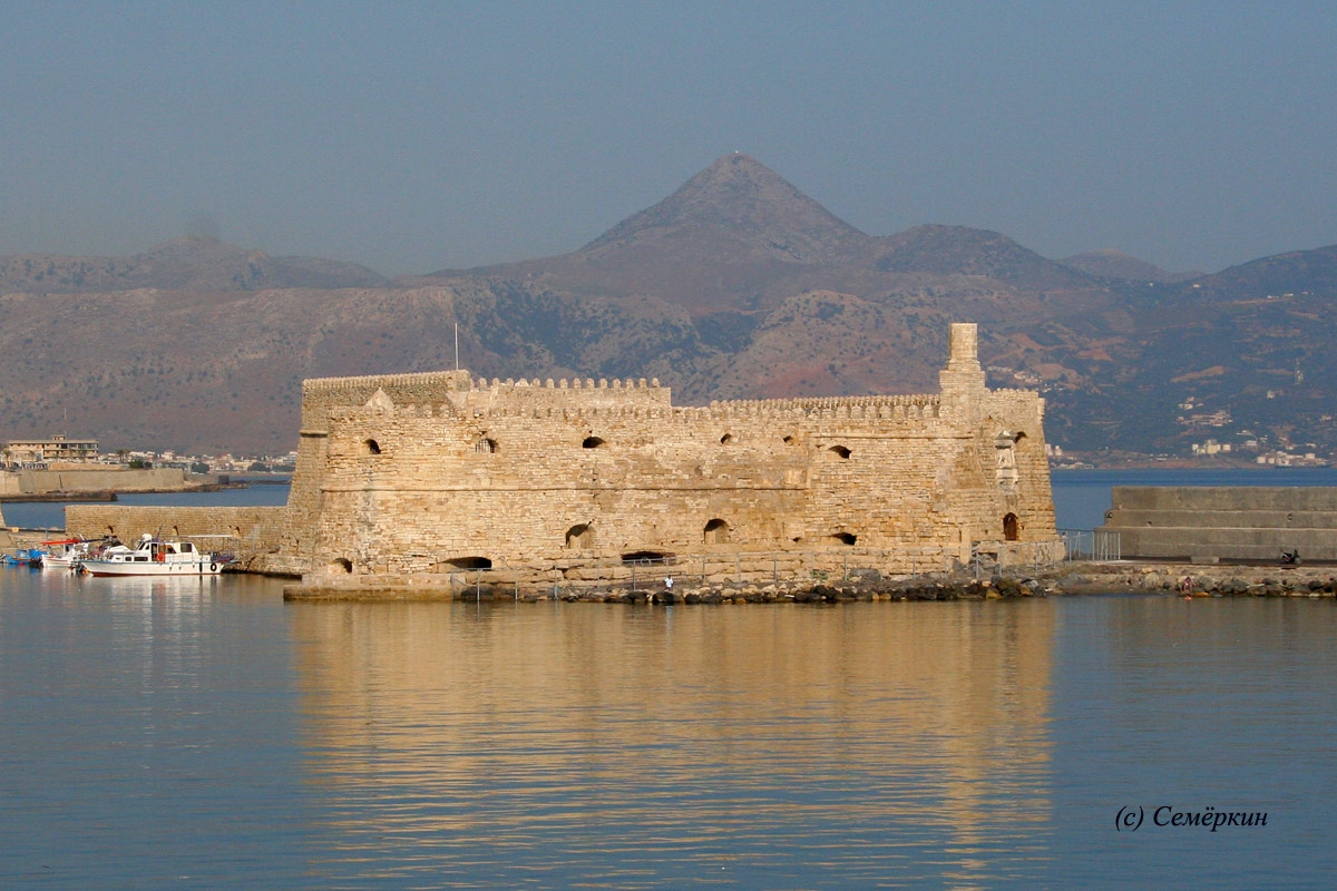 Ираклион - Венецианская крепость (вид с моря)