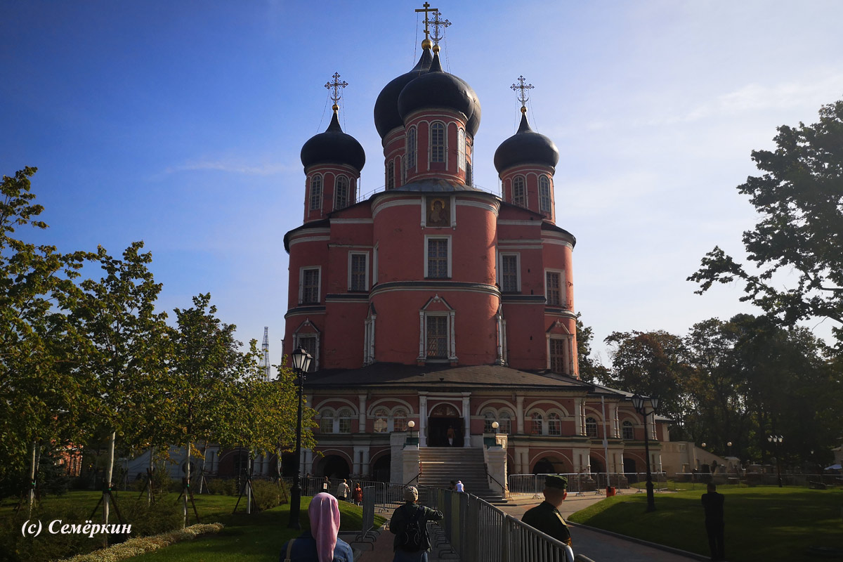 Москва златоглавая - Часть 41. Донской монастырь и кладбище - Большой собор Донского монастыря  