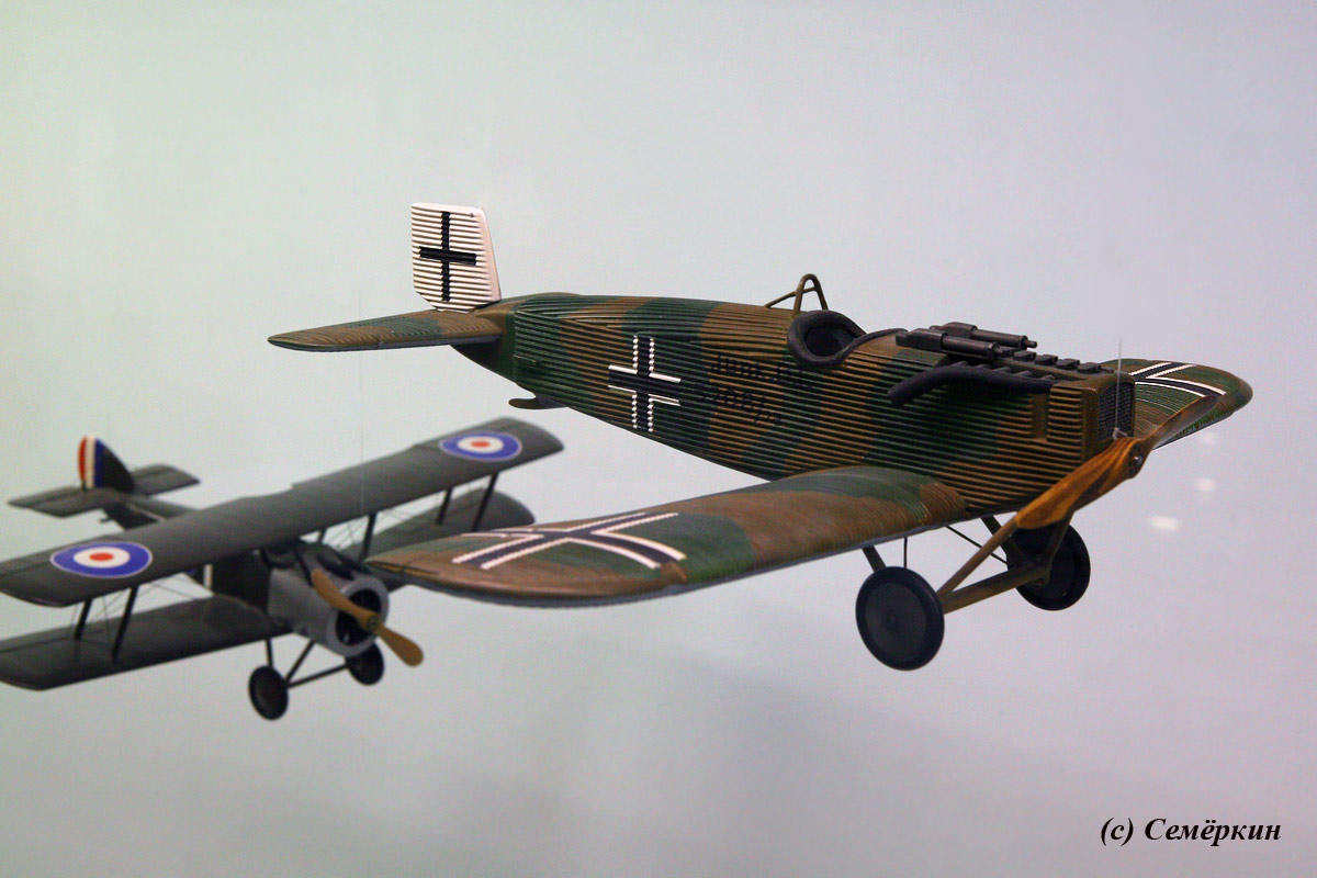 Мюнхен - Немецкий музей - авиация - Самолеты времен Первой мировой войны