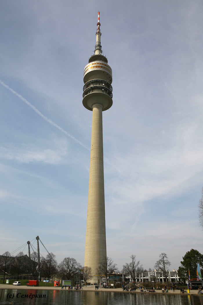 Олимпийская башня Мюнхена