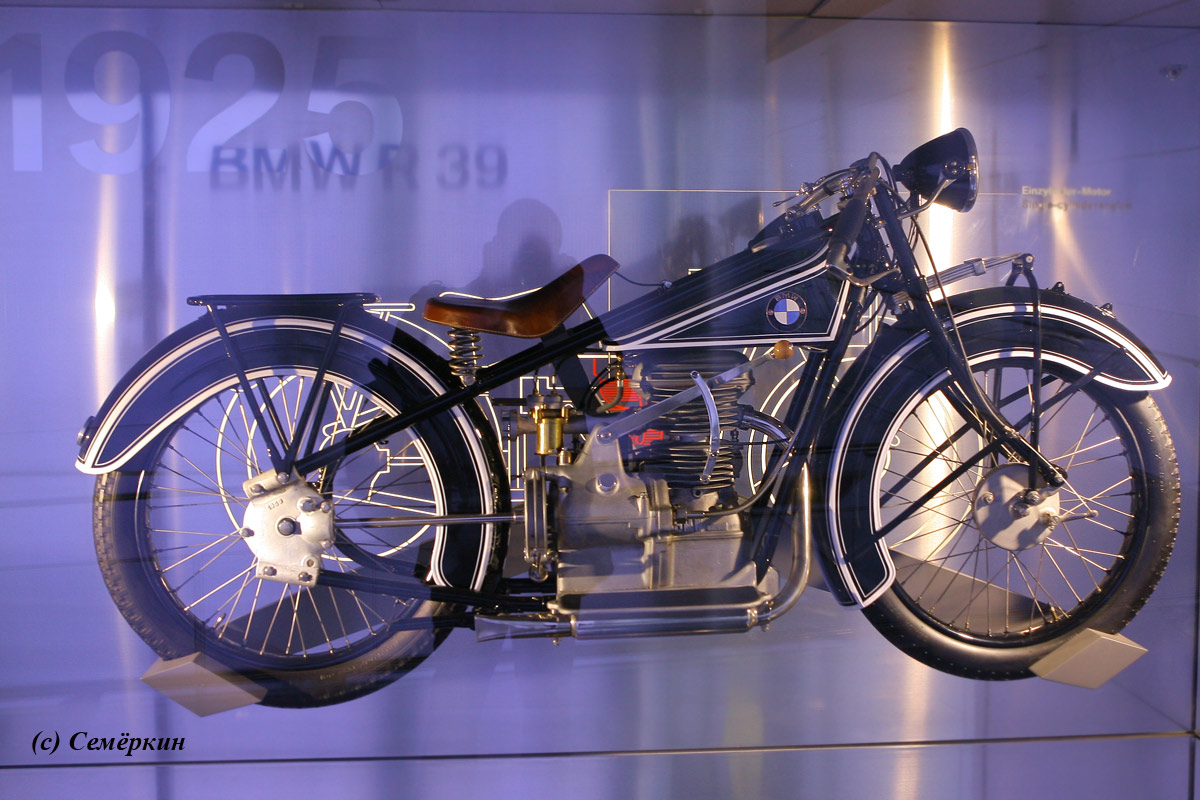 Музей BMW - BMW R 39 1925 год 