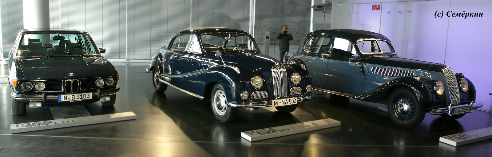 Музей BMW - История эволюции BMW – с конца 30-х по конец 60-х