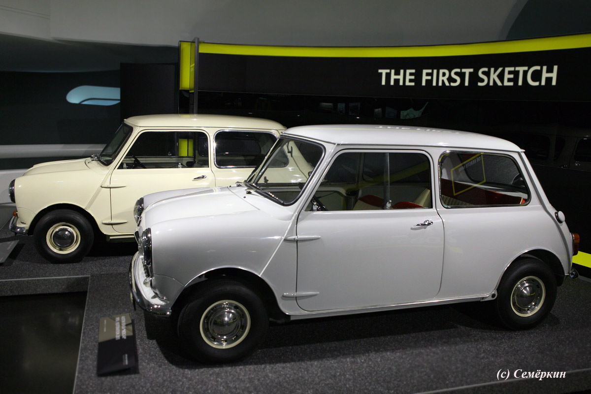 Музей BMW - Mini - Первые Mini 1959 года