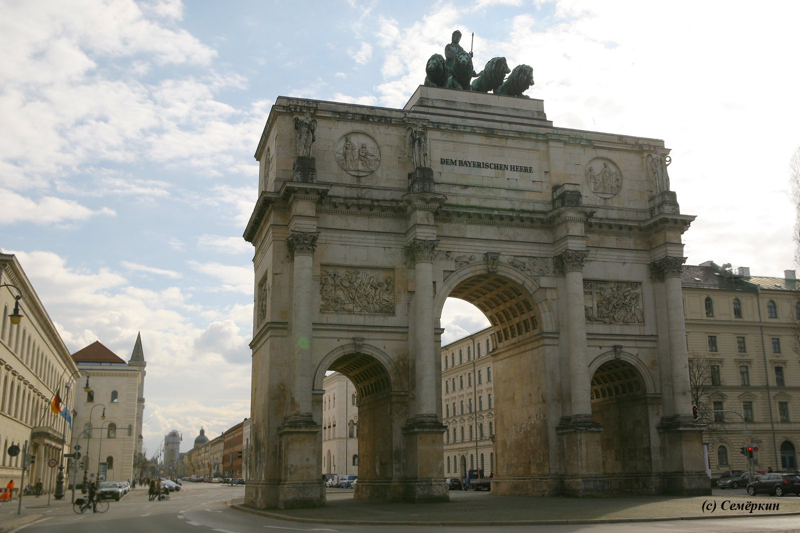 Мюнхен Достопримечательности - Триумфальная арка