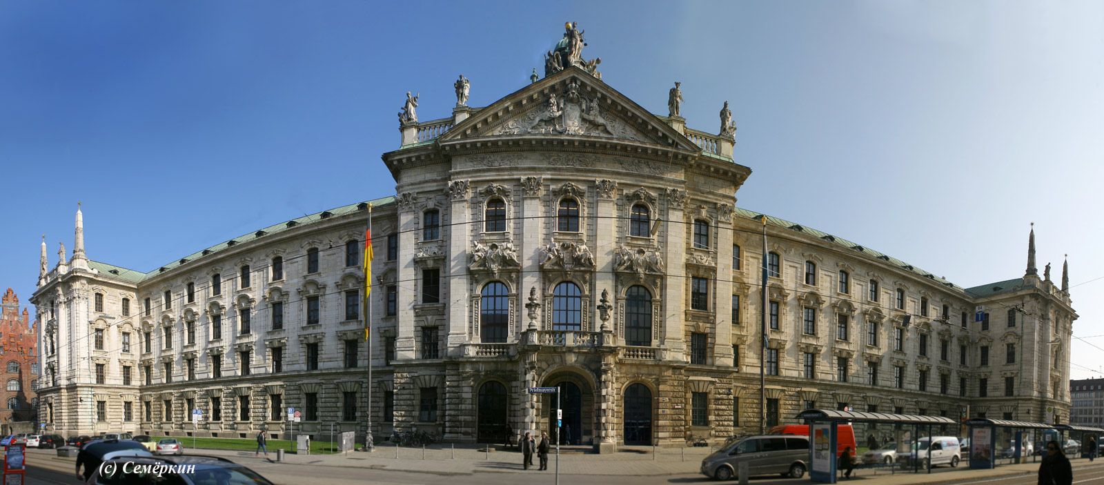 Мюнхен Достопримечательности - Дворец Юстиции (Дворец Правосудия)