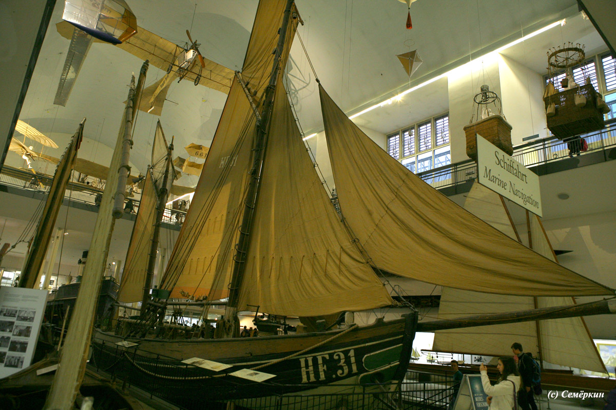 Мюнхен Немецкий музей - Корабли