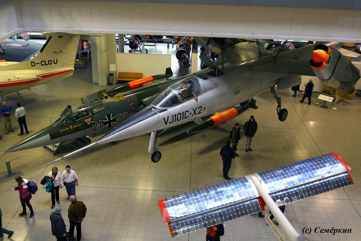 Мюнхен - Немецкий музей - авиация - сверхзвуковые самолеты