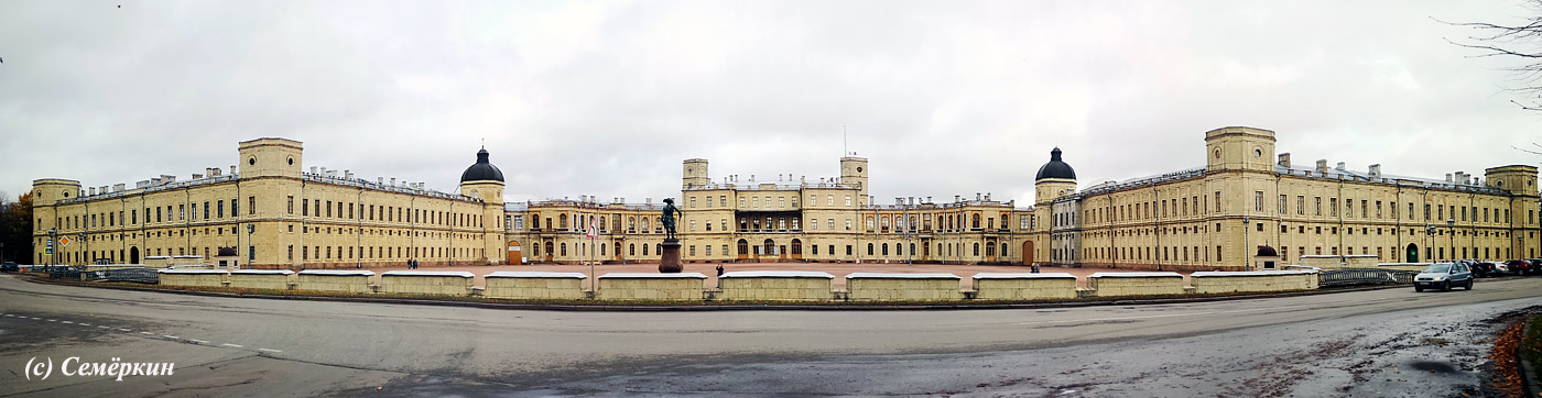 Имперский Санкт-Петербург, дворцы и девушки - Гатчина - Большой Гатчинский дворец