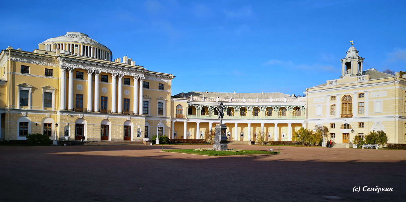 Имперский Санкт-Петербург, дворцы и девушки - Павловск – Павловский дворец и парк