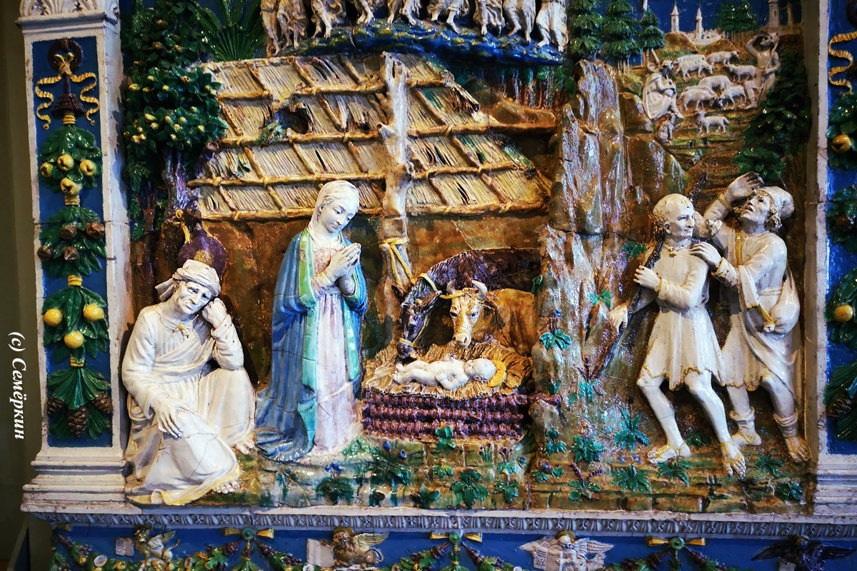 Имперский Санкт-Петербург, дворцы и девушки -  Эрмитаж - 2 этаж - Рождение Иисуса в яслях