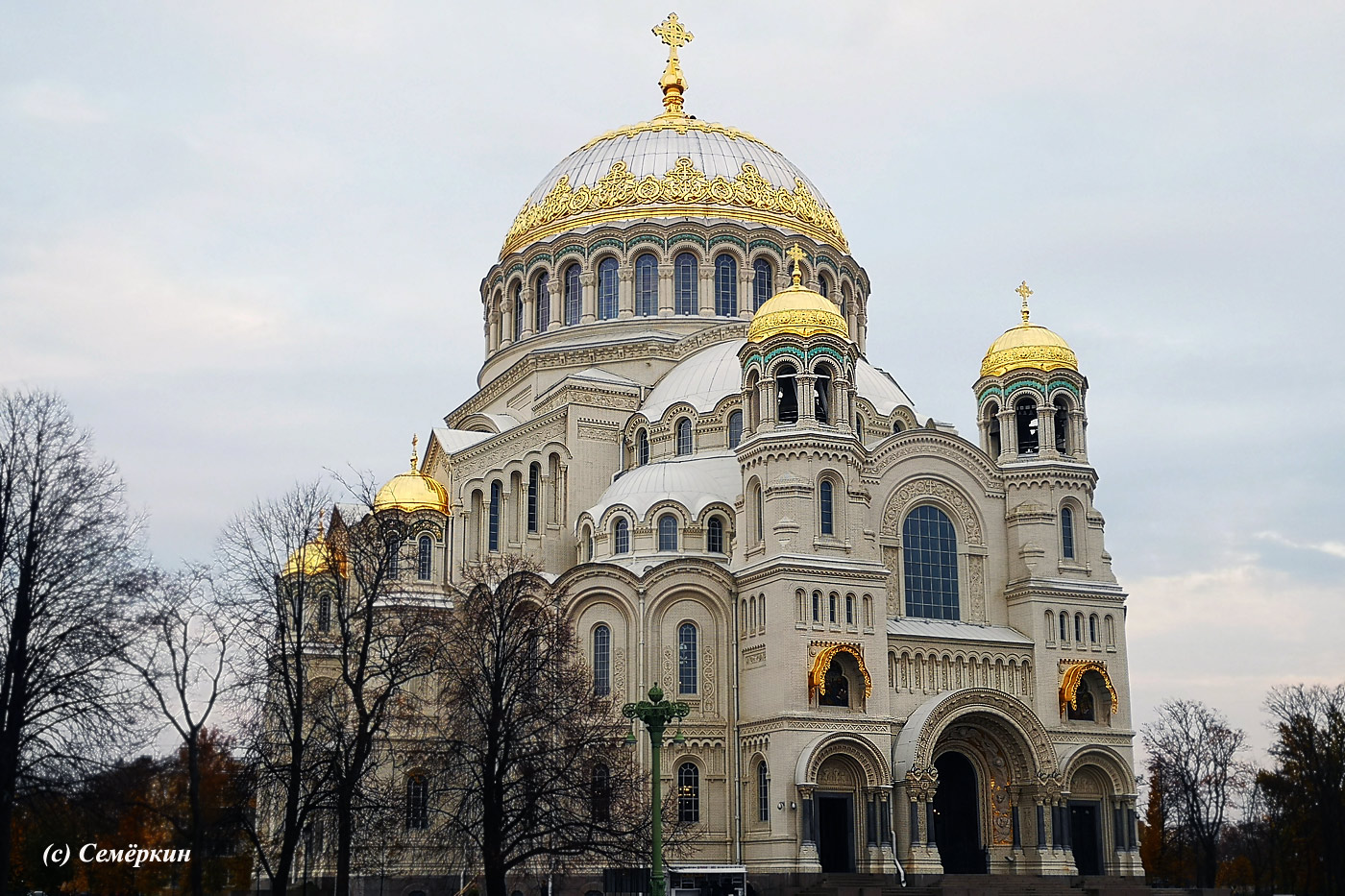 Имперский Санкт-Петербург, дворцы и девушки - Кронштадт - Морской Никольский собор