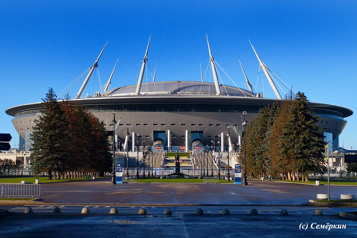 Имперский Санкт-Петербург, дворцы и девушки -  - стадион Санкт-Петербург