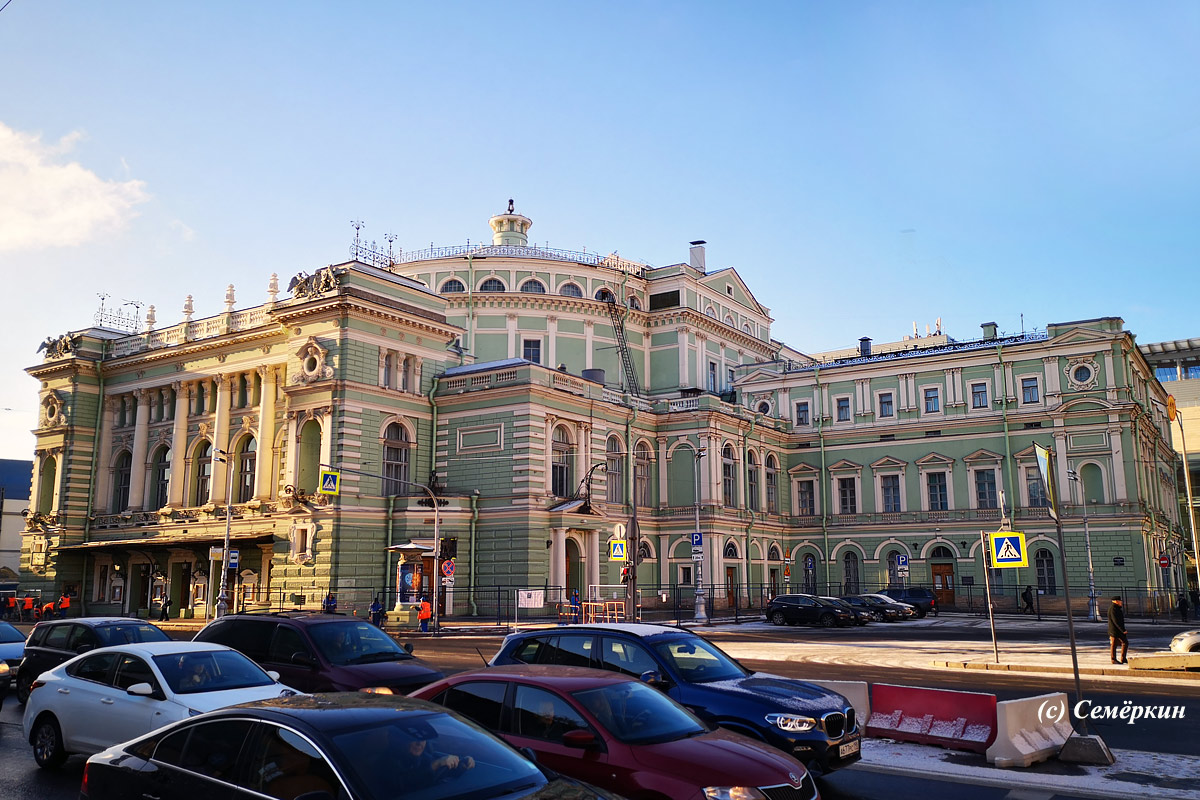 Имперский Санкт-Петербург, дворцы и девушки  - Мариинский театр