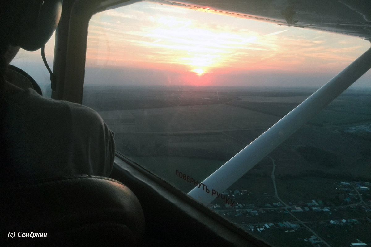 Полёт на самолёте Cessna 172 в Казани