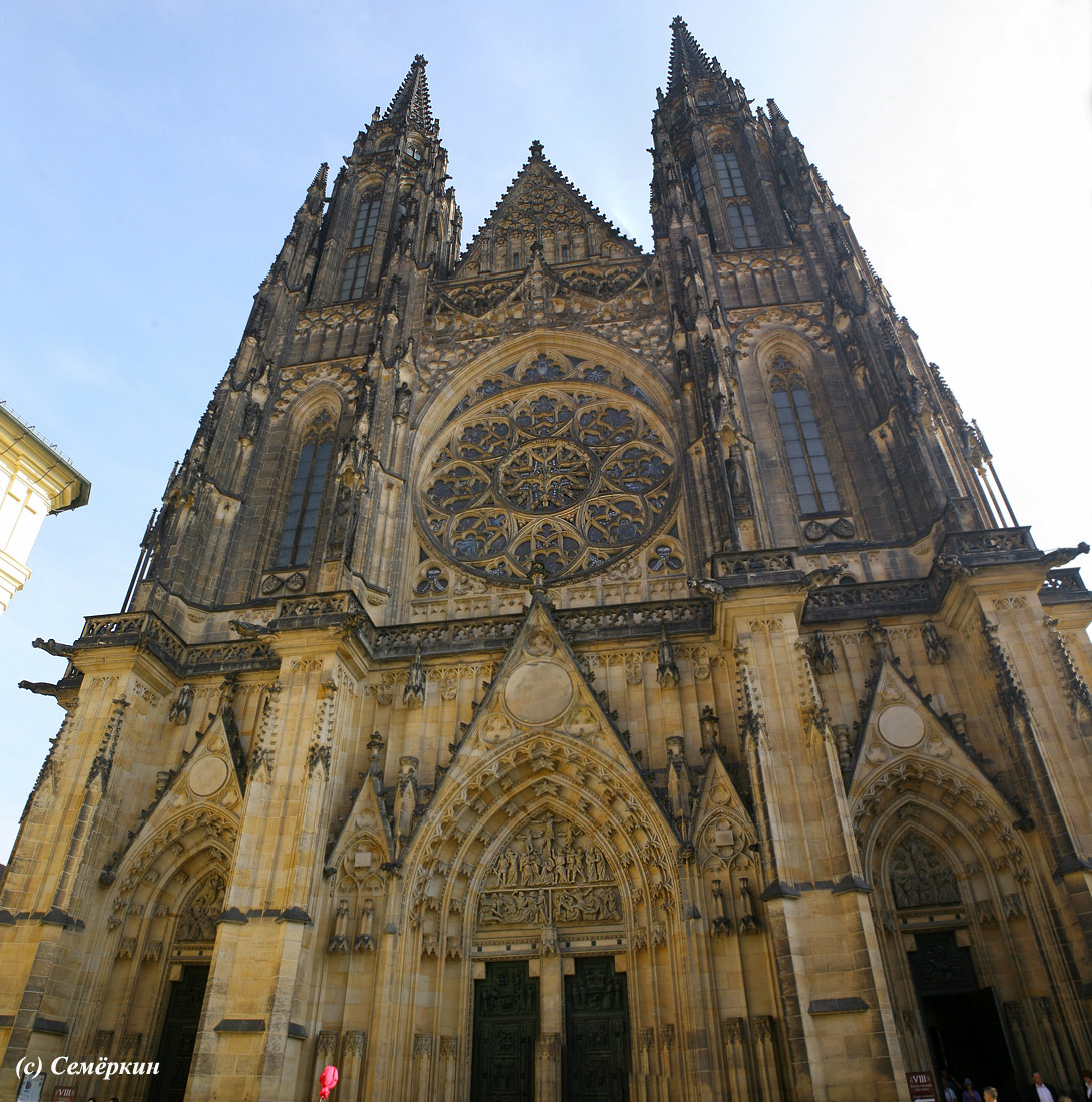 Прага светлая и тёмная - собор Святого Вита