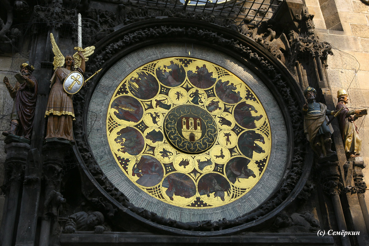 Прага светлая и тёмная - Староместская площадь - Астрономические Пражские часы