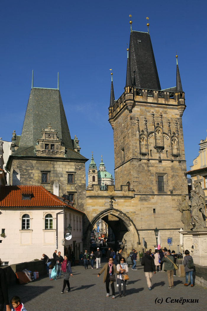 Прага светлая и тёмная - Карлов мост - Малостранские мостовые башни