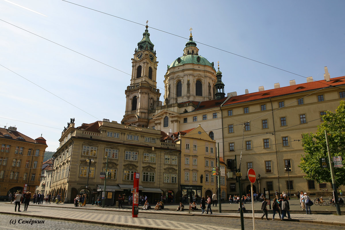 Прага светлая и тёмная - Костёл Святого Николая 