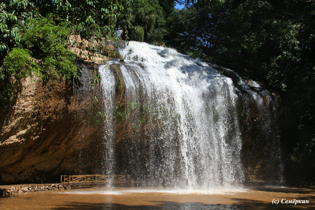 Далат - водопад