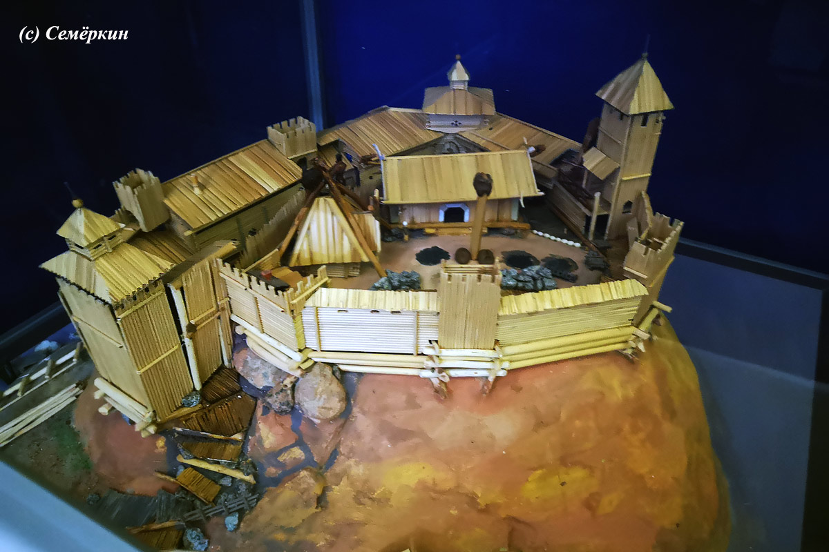 Выборг - музей - макет замка 